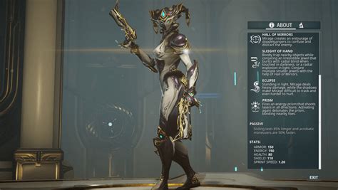 warframe how to get mirage.